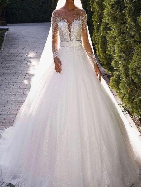 elegant princess wedding dresses beaded long sleeve church bridal gown cover button back vestido de novia4903280, White
elegant princess wedding dresses beaded long sleeve church bridal gown cover button back vestido de novia4903280, White