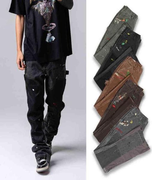 soeasy galery dept virgil ink splashing graffiti micro speaker deconstruction splicing tooling jeans61011199905207, Blue
soeasy galery dept virgil ink splashing graffiti micro speaker deconstruction splicing tooling jeans61011199905207, Blue