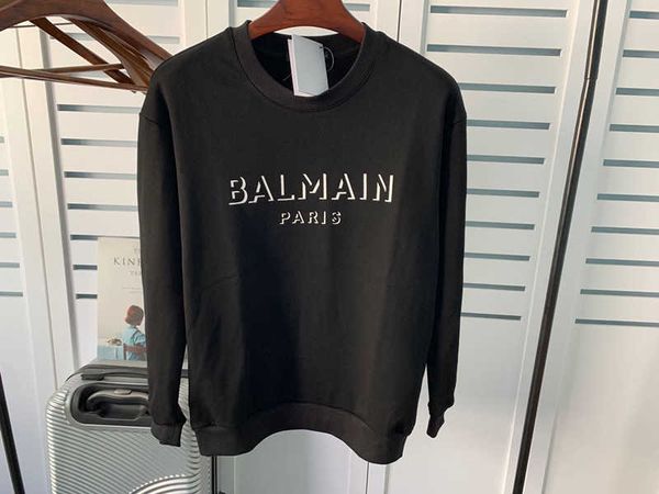 balman women designers pullover sweater cotton letter loose jacquard pullover long sleeve sweater, Black
balman women designers pullover sweater cotton letter loose jacquard pullover long sleeve sweater, Black