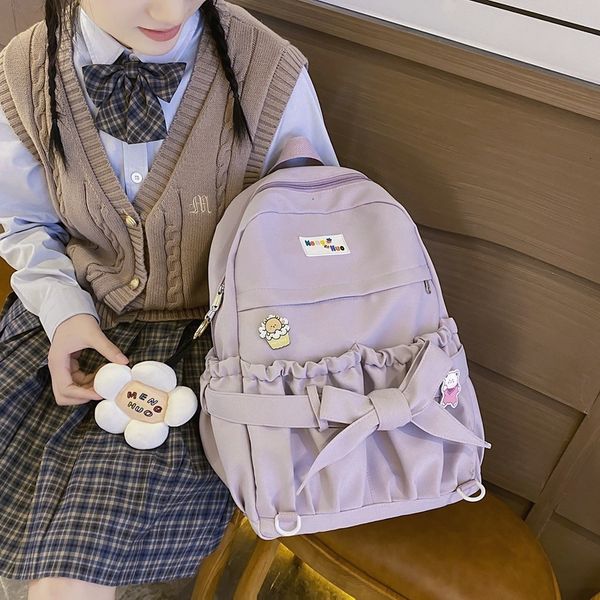 school bags cute bow backpacks for women teens kids student school bags y2k travel lapbackpacks kawaii sweet girls middle high schoolbag 230
school bags cute bow backpacks for women teens kids student school bags y2k travel lapbackpacks kawaii sweet girls middle high schoolbag 230