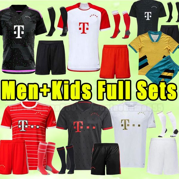 23 24 bayern soccer jerseys de ligt sane 2023 20243 football shirt hernandez goretzka gnabry camisa de futebol kimmich men kids full set soc, Black;yellow
23 24 bayern soccer jerseys de ligt sane 2023 20243 football shirt hernandez goretzka gnabry camisa de futebol kimmich men kids full set soc, Black;yellow