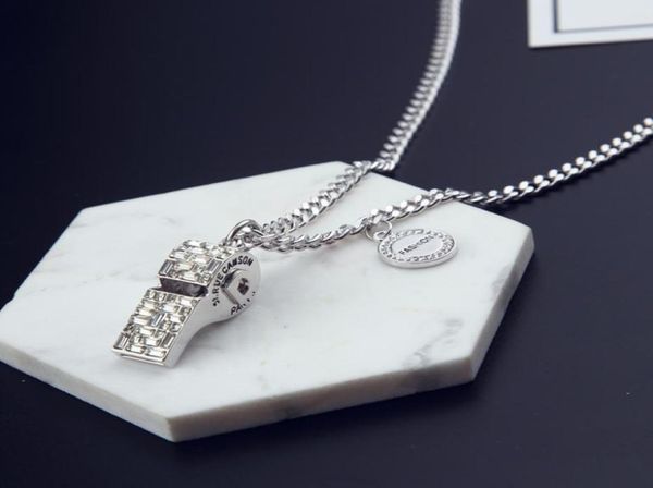 new trend korean diamond whistle pendant sweater chain whistle necklace female jewelry temperament fashion jewelry long necklace3130668, Silver
new trend korean diamond whistle pendant sweater chain whistle necklace female jewelry temperament fashion jewelry long necklace3130668, Silver