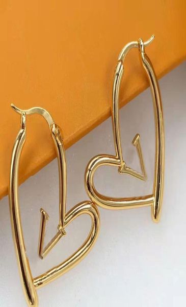 designer jewelry luxury womens earring classic love hoop earrings fashion style studs gold plated stud brand earrings for women gi9922147, Golden;silver 
designer jewelry luxury womens earring classic love hoop earrings fashion style studs gold plated stud brand earrings for women gi9922147, Golden;silver