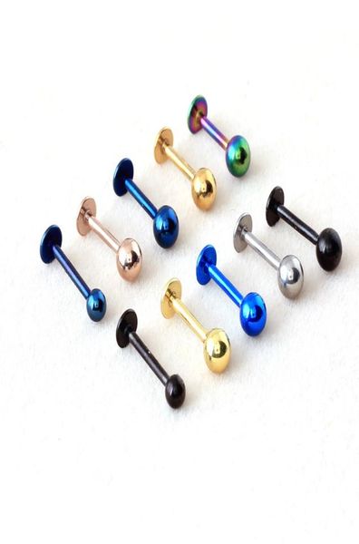 labret ring lip stud bar 316l stainless steel 16g popular body piercing jewelry cartiliage tragus monroe chin helix whole7755186, Black
labret ring lip stud bar 316l stainless steel 16g popular body piercing jewelry cartiliage tragus monroe chin helix whole7755186, Black