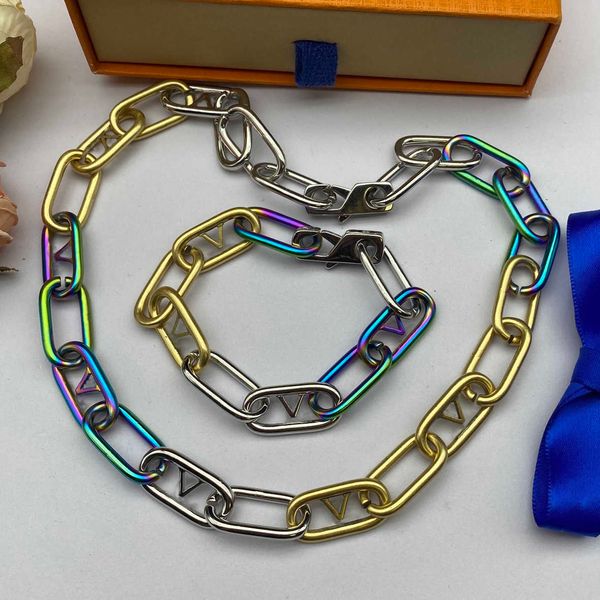 classic fashion necklace bracelet designer silvery color yellow gold women mens necklaces bracelets stainless steel luxury necklace, Black
classic fashion necklace bracelet designer silvery color yellow gold women mens necklaces bracelets stainless steel luxury necklace, Black