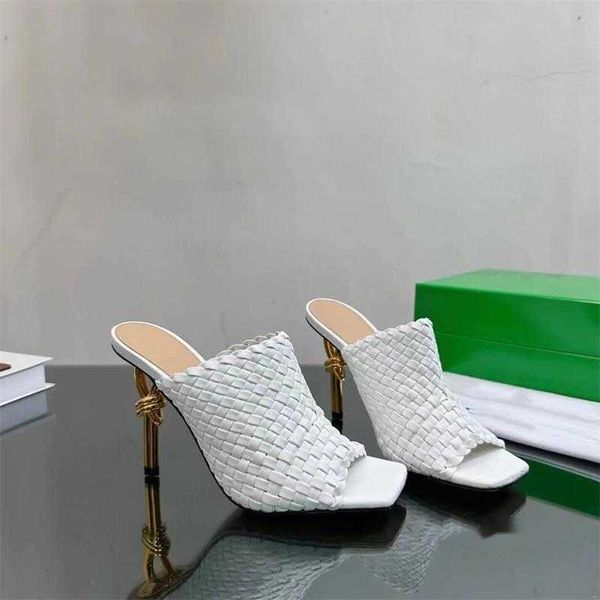 knot mule sandal summer women knot metal braid metal high-heeled shoes designers leather rubber fashion square head sandal size 34-41, Black
knot mule sandal summer women knot metal braid metal high-heeled shoes designers leather rubber fashion square head sandal size 34-41, Black