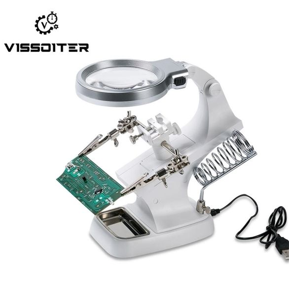 3x 45x welding led loupe magnifier soldering iron magnifying glass alligator clip holder hand welding repair mgnifying tool t20058586532
3x 45x welding led loupe magnifier soldering iron magnifying glass alligator clip holder hand welding repair mgnifying tool t20058586532