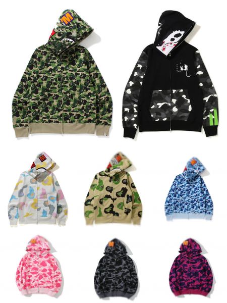 designer shark mens hoodie camouflage women popular tracksuit pattern sportwear zip up hoodies jacket size s-xxxxl, Black
designer shark mens hoodie camouflage women popular tracksuit pattern sportwear zip up hoodies jacket size s-xxxxl, Black
