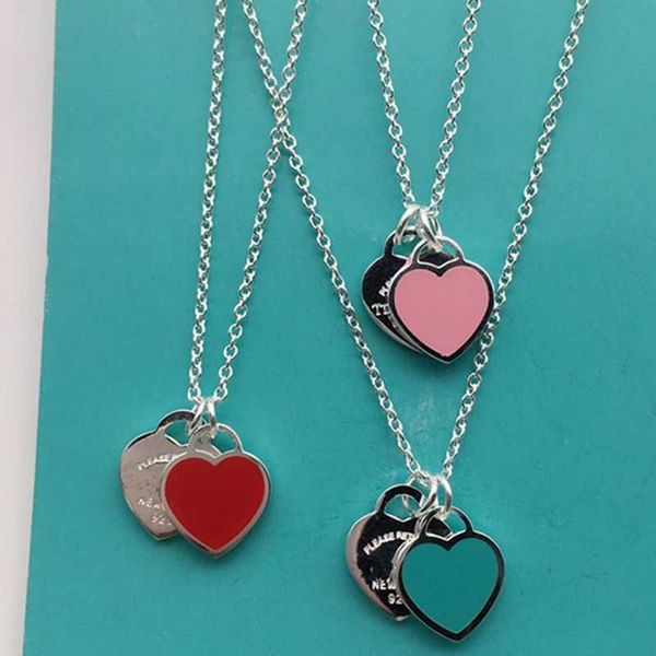 return to necklace jewelry necklace enamel blue heart red heart 925 sterling silver heart-shaped fashion versatile clavicle chain female
return to necklace jewelry necklace enamel blue heart red heart 925 sterling silver heart-shaped fashion versatile clavicle chain female