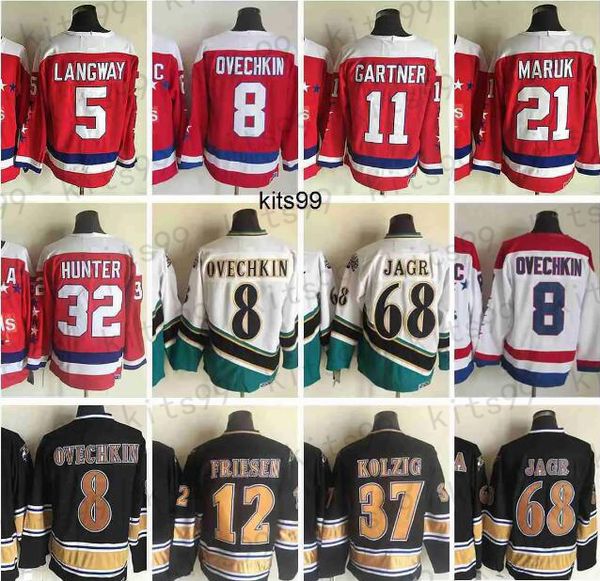 ncaa vintage ccm retro ice hockey jerseys embroidery 8 alex ovechkin 5 rod langway 11 mike gartner 21 dennis maruk 12 jeff friesen 37 kolzig, Black;red
ncaa vintage ccm retro ice hockey jerseys embroidery 8 alex ovechkin 5 rod langway 11 mike gartner 21 dennis maruk 12 jeff friesen 37 kolzig, Black;red
