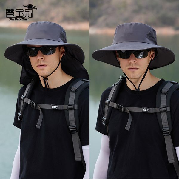 fashion designer jewelry big brimmed cape bucket hat male outdoor climbing fishing hat neck guard versatile sunshade baseball cap wholesale, Blue;gray
fashion designer jewelry big brimmed cape bucket hat male outdoor climbing fishing hat neck guard versatile sunshade baseball cap wholesale, Blue;gray