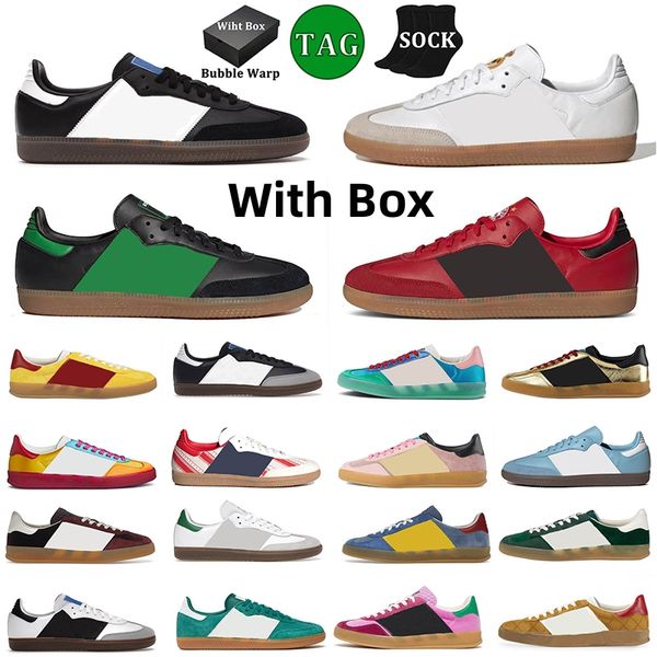 with box og original designer casual shoes vegan white black gum red gazelles trainers monogram gazelle pink wales bonner cream green sambae
with box og original designer casual shoes vegan white black gum red gazelles trainers monogram gazelle pink wales bonner cream green sambae