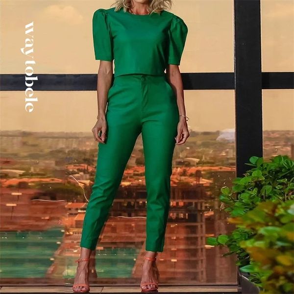 women's two piece pants waytobele women two piece set summer stylish short puff sleeve round neck solid loose casual pants sets high st, White
women's two piece pants waytobele women two piece set summer stylish short puff sleeve round neck solid loose casual pants sets high st, White