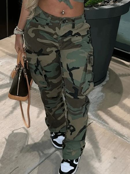 women's pants capris women plus size camo print side pocket cargo pants camouflage mid waist casual camo pants regular leisure lady pan, Black;white
women's pants capris women plus size camo print side pocket cargo pants camouflage mid waist casual camo pants regular leisure lady pan, Black;white