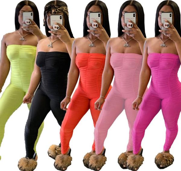 europe and america autumn 2020 women fashion solid color pleated wrap chest jumpsuit skinny long sleeve pants onesies8825562, Black;white
europe and america autumn 2020 women fashion solid color pleated wrap chest jumpsuit skinny long sleeve pants onesies8825562, Black;white