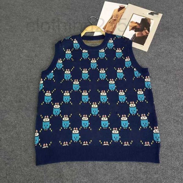 women's knits & tees designer summer new round neck pullover vest casual letter jacquard knit sleeveless women 5lf9, White
women's knits & tees designer summer new round neck pullover vest casual letter jacquard knit sleeveless women 5lf9, White