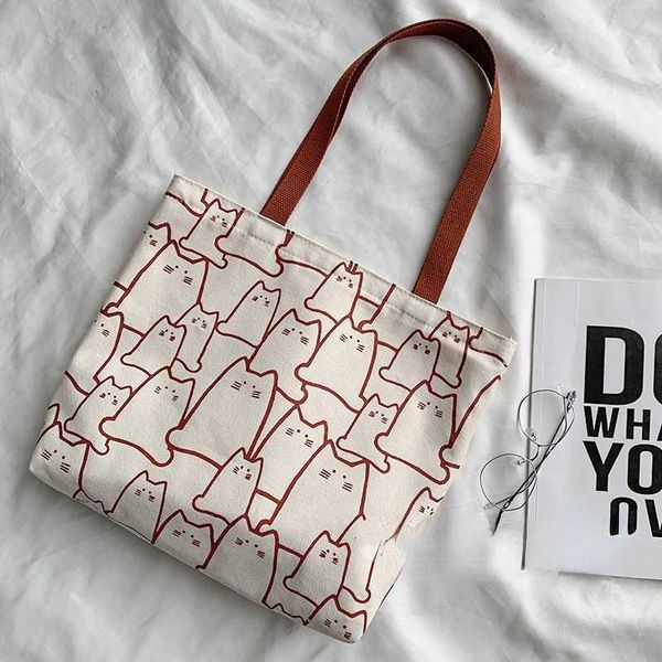 2023 canvas bags handbag for kid shopper tote bag fashion designer bag japanese style cartoon cute cats small eco shoulder bag, Black
2023 canvas bags handbag for kid shopper tote bag fashion designer bag japanese style cartoon cute cats small eco shoulder bag, Black