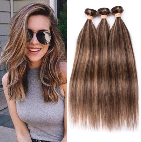 4 dark brown highlight mix with 27 honey blonde human hair weave bundles 3pcs piano mixed color brazilian human hair weft extens6194386, Black;brown
4 dark brown highlight mix with 27 honey blonde human hair weave bundles 3pcs piano mixed color brazilian human hair weft extens6194386, Black;brown