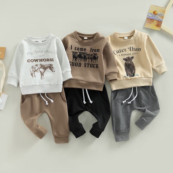 clothing sets citgeett autumn toddler baby boy clothes set long sleeve letter print sweatshirt solid color trousers pockets fall suit 230731, White
clothing sets citgeett autumn toddler baby boy clothes set long sleeve letter print sweatshirt solid color trousers pockets fall suit 230731, White