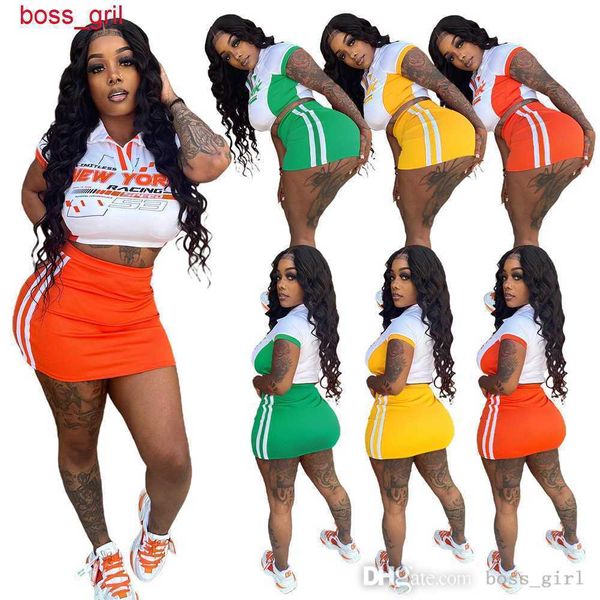summer new women two piece dress skirts suit fashion print polo neck slim fit shorts outfits, White
summer new women two piece dress skirts suit fashion print polo neck slim fit shorts outfits, White