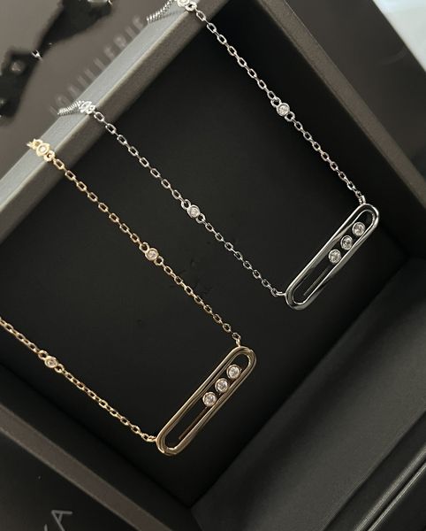 luxury pendant necklace baby move brand designer s925 sterling silver square hollow zircon charm chain choker for women party gift
luxury pendant necklace baby move brand designer s925 sterling silver square hollow zircon charm chain choker for women party gift