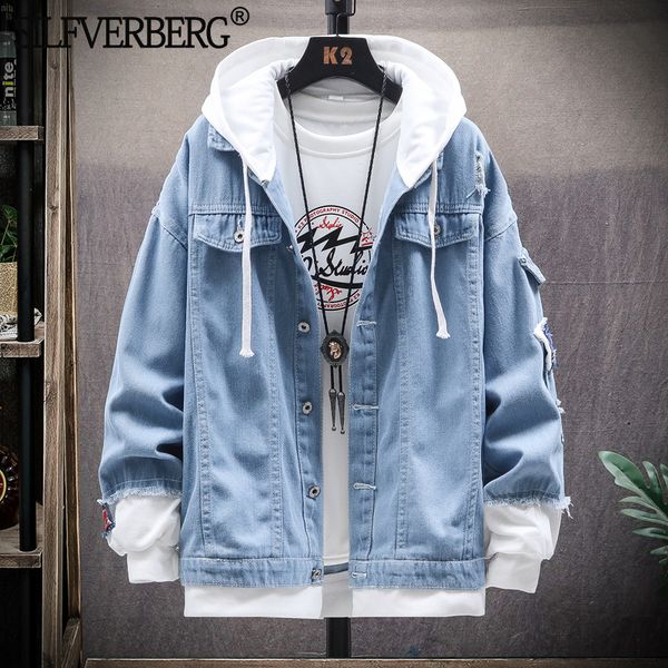 mens jackets denim jacket hooded slim fit casual streetwear jean long sleeve trendy outerwear autumn winter coat for men 230731, Black;brown
mens jackets denim jacket hooded slim fit casual streetwear jean long sleeve trendy outerwear autumn winter coat for men 230731, Black;brown