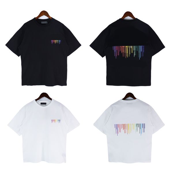 men's and women's t shirt lovers short sleeve drilling technology advanced fabric designer makes sportswear street clothes, White;black
men's and women's t shirt lovers short sleeve drilling technology advanced fabric designer makes sportswear street clothes, White;black