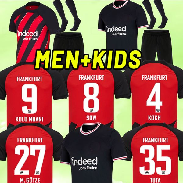 23 24 eintracht frankfurt soccer jerseys die adler sow silva kostic jovic football shirt set 2023 2024 hasebe kamada hinteregger men kids ki, Black;yellow
23 24 eintracht frankfurt soccer jerseys die adler sow silva kostic jovic football shirt set 2023 2024 hasebe kamada hinteregger men kids ki, Black;yellow