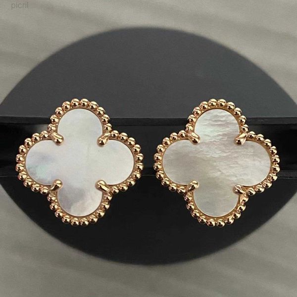 designer clover studs vintage four leaf charm stud earrings back mother-of-pearl stainless steel gold agate for women wedding jewelry-18, Golden;silver
designer clover studs vintage four leaf charm stud earrings back mother-of-pearl stainless steel gold agate for women wedding jewelry-18, Golden;silver