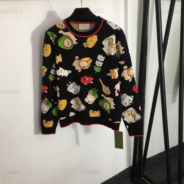designer women clothing long sleeved sweater knitted pullover size s-l cute cartoon dog food pattern knit shirt july28, White;black
designer women clothing long sleeved sweater knitted pullover size s-l cute cartoon dog food pattern knit shirt july28, White;black