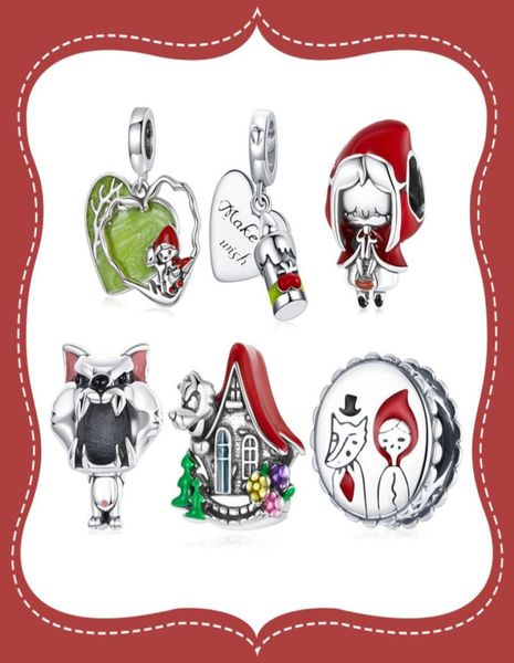 bamoer 925 sterling silver fairy tale little red riding hood forest love candle house wolf charm for original bracelet diy7224454, Black
bamoer 925 sterling silver fairy tale little red riding hood forest love candle house wolf charm for original bracelet diy7224454, Black