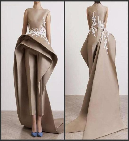 new special champagne jumpsuits evening dresses white appliques zipper sleeveless prom dress celebrity cocktail dress with detacha1008382, Black;red
new special champagne jumpsuits evening dresses white appliques zipper sleeveless prom dress celebrity cocktail dress with detacha1008382, Black;red