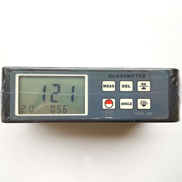 fast shipping digital gloss meter gm-26 measure angle 20/60 degree portable smart glossmeter 0.1~200 gloss units gm26
fast shipping digital gloss meter gm-26 measure angle 20/60 degree portable smart glossmeter 0.1~200 gloss units gm26