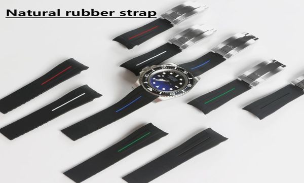 21mm 20mm soft silicone rubber watchband durable stainless steel pin buckle for sub gmt sea watch bracelet colorful tools9307625, Black;brown
21mm 20mm soft silicone rubber watchband durable stainless steel pin buckle for sub gmt sea watch bracelet colorful tools9307625, Black;brown