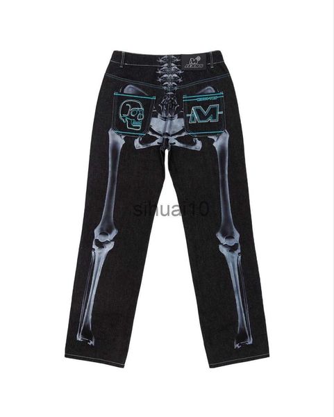 men's jeans y2k skull print high waisted hiphop denim pants street male black dragging trouses gothic fashion loose baggy jeans men clo, Blue
men's jeans y2k skull print high waisted hiphop denim pants street male black dragging trouses gothic fashion loose baggy jeans men clo, Blue
