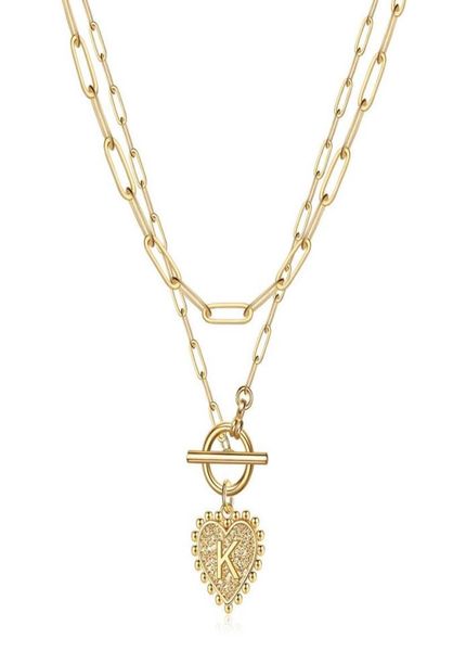 chains jacoso gold initial layered paperclip chain necklaces set for women heart letter engraved pendan chork necklace gifts9442223, Silver
chains jacoso gold initial layered paperclip chain necklaces set for women heart letter engraved pendan chork necklace gifts9442223, Silver
