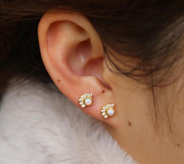 stud 100 real 925 sterling silver gold earrings nostril piercings cz opal piercing nose curved prong rings body jewelry5487701, Golden;silver 
stud 100 real 925 sterling silver gold earrings nostril piercings cz opal piercing nose curved prong rings body jewelry5487701, Golden;silver