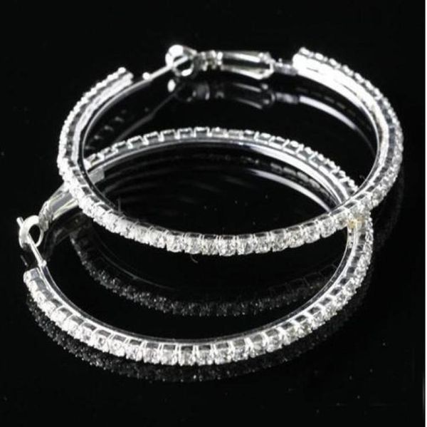 big circle ladys hoop earrings with crystal rhinestone dangle earring 50mm 15 pair3472406, Golden;silver
big circle ladys hoop earrings with crystal rhinestone dangle earring 50mm 15 pair3472406, Golden;silver