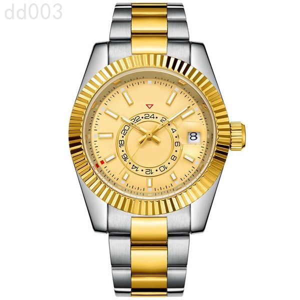 41mm aaa watch calendar sky dweller mens watches stainless strap black white dial plated silver gold orologi 2813 movement luxury fashion wa, Slivery;brown
41mm aaa watch calendar sky dweller mens watches stainless strap black white dial plated silver gold orologi 2813 movement luxury fashion wa, Slivery;brown