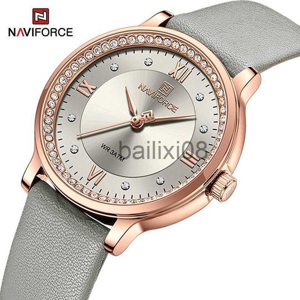other watches watch for women naviforce 2023 new arrival fashion female wrist watches quartz waterproof leather strap ladies clock reloj muj, Slivery;black
other watches watch for women naviforce 2023 new arrival fashion female wrist watches quartz waterproof leather strap ladies clock reloj muj, Slivery;black