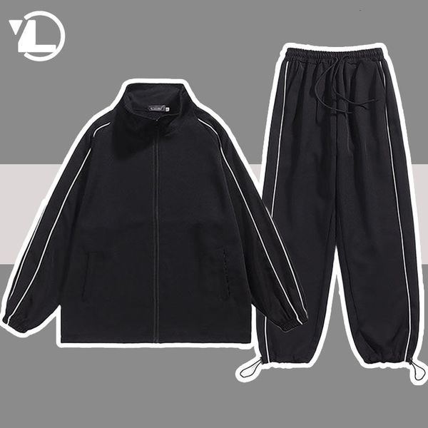 mens tracksuits hip hop varsity sets men harajuku reflective stripe college jacketshigh street sport pants 2 pcs black thin fashion casual s, Gray
mens tracksuits hip hop varsity sets men harajuku reflective stripe college jacketshigh street sport pants 2 pcs black thin fashion casual s, Gray