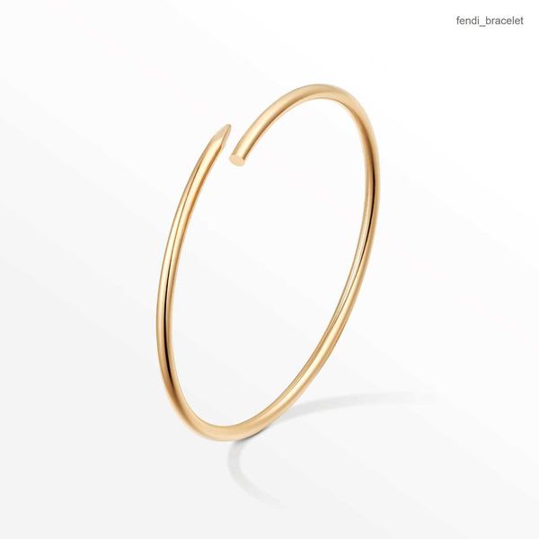 high edition small model slim nail bracelets bangles for women men aaa cubic zirconia 316l titanium steel jewelry designer jewelry luxury de, Black
high edition small model slim nail bracelets bangles for women men aaa cubic zirconia 316l titanium steel jewelry designer jewelry luxury de, Black