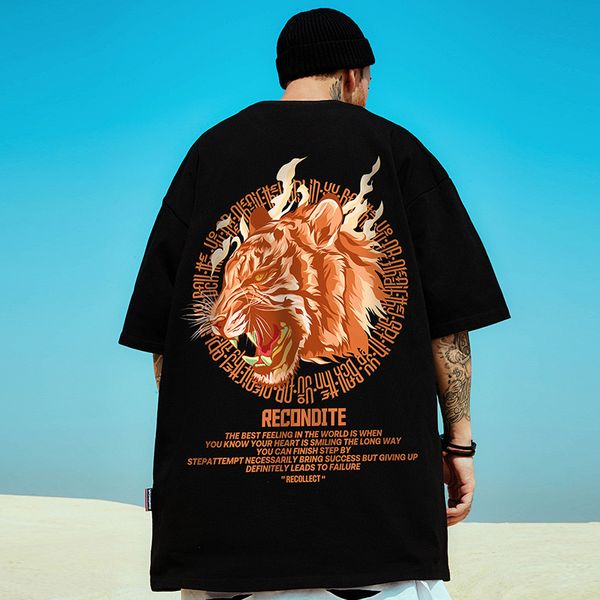 2023 american tide men's large size national tide hip-hop loose short-sleeved t-shirt trend half-sleeve summer, White;black
2023 american tide men's large size national tide hip-hop loose short-sleeved t-shirt trend half-sleeve summer, White;black