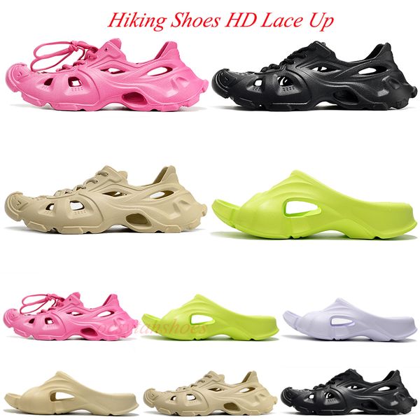 designer slippers hd lace up sandals hiking shoes platform mold rubber slide fashion thick sole men women summer flip flops sliders, Black
designer slippers hd lace up sandals hiking shoes platform mold rubber slide fashion thick sole men women summer flip flops sliders, Black