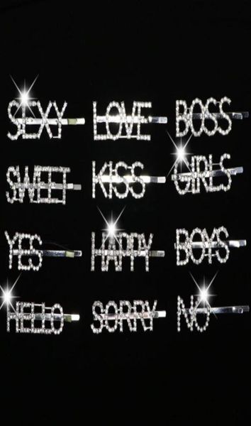 words rhinestone word hair clips crystal girl hairpin bling diamond letter barrettes fashion bangs clip woman7549212, Golden;silver
words rhinestone word hair clips crystal girl hairpin bling diamond letter barrettes fashion bangs clip woman7549212, Golden;silver