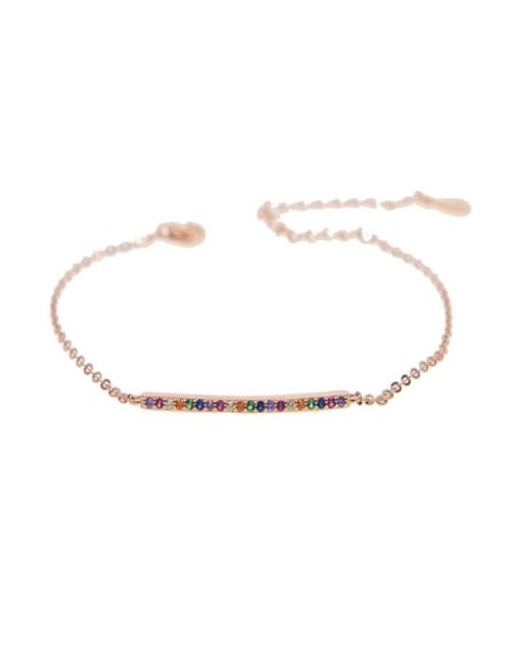 925 sterling silver rainbow cz bar bracelet delicate link chain gold plated fashion trendy simple minimalist jewelry8975397, Golden;silver
925 sterling silver rainbow cz bar bracelet delicate link chain gold plated fashion trendy simple minimalist jewelry8975397, Golden;silver