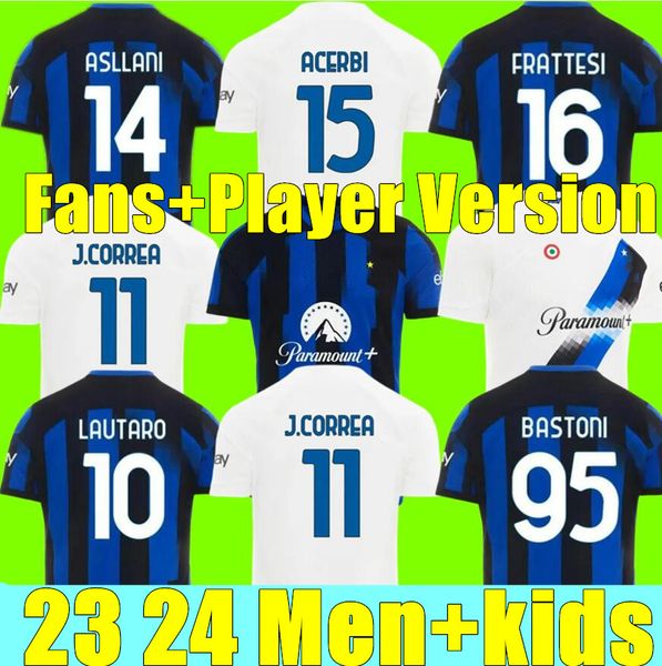 23 24 maglia inters milans soccer jerseys kid kit calcio 2023 2024 football shirt fan player versio gosens dzeko lautaro j.correa calhanoglu, Black;yellow
23 24 maglia inters milans soccer jerseys kid kit calcio 2023 2024 football shirt fan player versio gosens dzeko lautaro j.correa calhanoglu, Black;yellow
