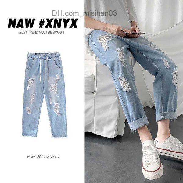 men's pants summer slim fit jeans men's street clothing korean designer regular distressed denim ultra thin men's jeans hip h, Black
men's pants summer slim fit jeans men's street clothing korean designer regular distressed denim ultra thin men's jeans hip h, Black