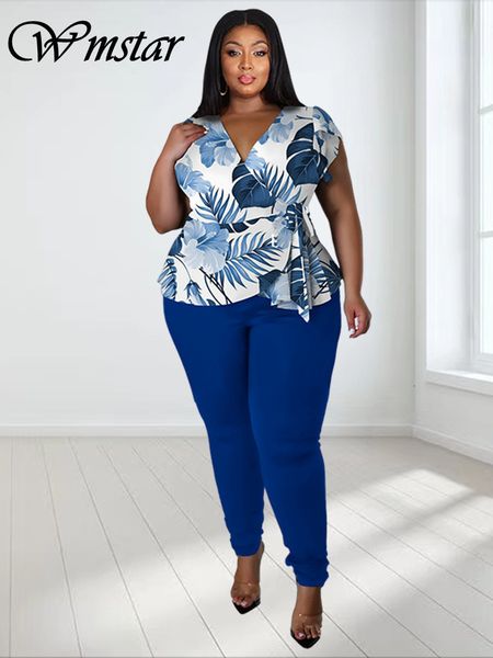 women's plus size tracksuits wmstar plus size two piece outfits pants sets women summer clothes printed solid leggings matching wholesa, Black
women's plus size tracksuits wmstar plus size two piece outfits pants sets women summer clothes printed solid leggings matching wholesa, Black