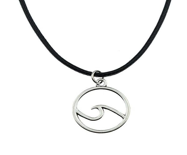 sell 20pcslot tibetan silver wave necklace choker charms pendant black leather necklace6804099
sell 20pcslot tibetan silver wave necklace choker charms pendant black leather necklace6804099